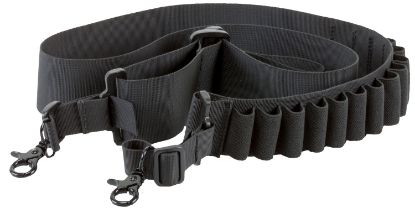 Picture of Aim Sports Dsbs1 Deluxe Made Of Black Nylon Webbing With Bandolier Design For Shotguns Holds Up To 14 Shells 