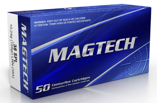 Picture of Magtech 38A Range/Training 38 Special 158 Gr Lead Round Nose 50 Per Box/20 Case 