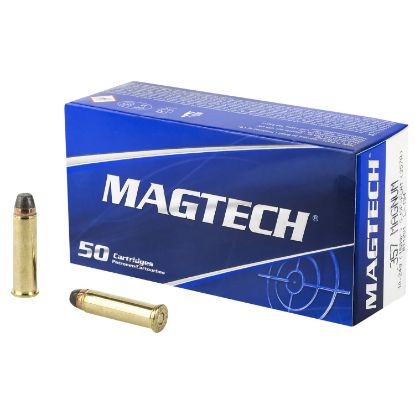Picture of Magtech 357A Range/Training 357 Mag 158 Gr Semi Jacketed Soft Point Flat 50 Per Box/ 20 Case 