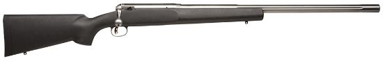 Picture of Savage Arms 18144 12 Lrpv 223 Rem Caliber With 1Rd Capacity, 26" 1:9" Twist Barrel, Matte Stainless Metal Finish & Matte Black Fixed Hs Precision With V-Block Stock Right Hand (Full Size) 