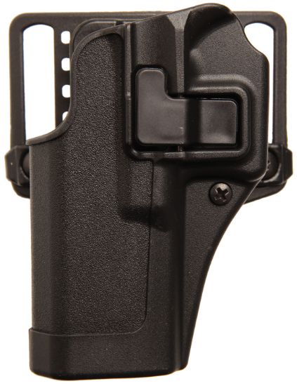 Picture of Blackhawk 410520Bkl Serpa Cqc Owb Size 20 Matte Black Polymer Belt Loop/Paddle Fits S&W J Frame Fits 2" Barrel Left Hand 