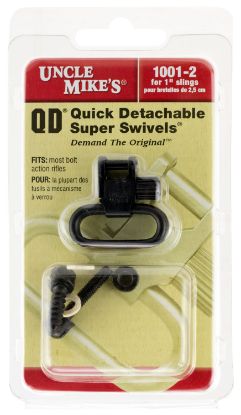 Picture of Uncle Mike's Mo10012 Super Swivel Blued 1" Steel Quick Detach 