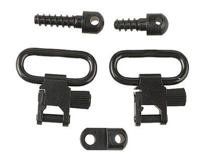 Picture of Uncle Mike's 14612 Super Swivel Quick Detach 115 Rug Tri-Lock Blued 1" Loop For Ruger 10/22 