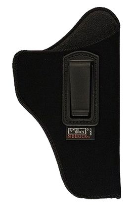 Picture of Uncle Mike's 89021 Inside The Pants Holster Iwb Size 02 Black Suede Like Belt Clip Fits Med/Intermediate Da Revolver Fits 4" Barrel Right Hand 