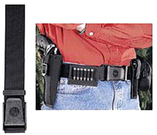 Picture of Uncle Mike's 88001 Sidekick Holster Belt Made Of Nylon With Black Finish & 2" Width For 50" Waist 