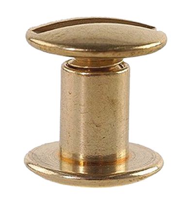 Picture of Uncle Mike's 25090 Chicago Screw Brass 24 Per Pack 