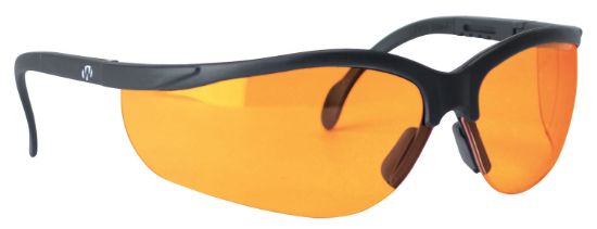 Picture of Walker's Gwpamblsg Sport Glasses Adult Amber Lens Polycarbonate Black Frame 