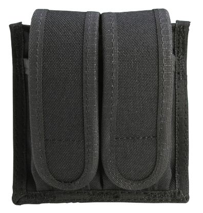 Picture of Uncle Mike's 88291 Universal Double Mag Case Black Kodra Nylon Belt Loop Belts 2.25" Wide 