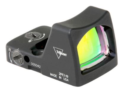 Picture of Trijicon 700600 Rmr Type 2 Matte Black 1X 22Mmx16mm, 3.25 Moa Illuminated Red Dot Reticle 