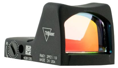 Picture of Trijicon 700607 Rmr Type 2 Matte Black 22X16mm 6.5 Moa Illuminated Red Dot Led Reticle 