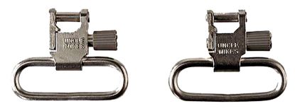 Picture of Uncle Mike's 14622 Super Swivel Quick Detach 115 Rug Nickel 1" Loop For Ruger 10/22/ .44 Mag/ #3 Carbines 