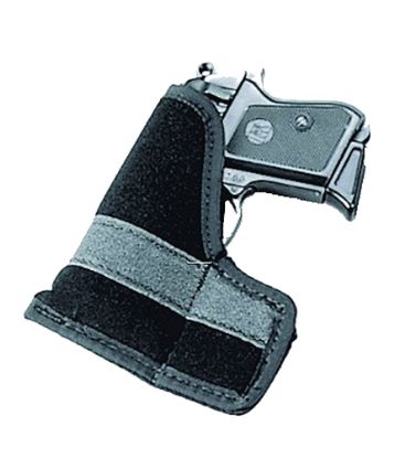 Picture of Uncle Mike's 87441 Inside The Pocket Holster Owb Size 01 Black Suede Like Pocket Fits 22-25 Cal Small Autos Ambidextrous 