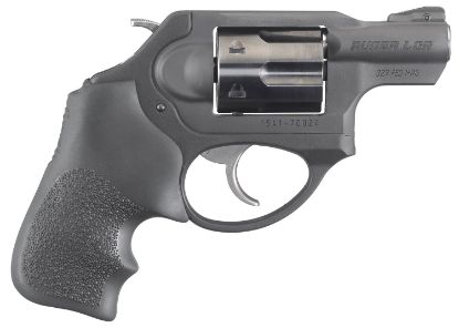 Picture of Ruger 5462 Lcrx Small Frame 327 Federal Mag 5 Shot, 1.87" Matte Black Steel Barrel, Black Pvd Cylinder, Matte Black Stainless Steel Frame, Black Hogue Tamer Monogrip, Exposed Hammer 