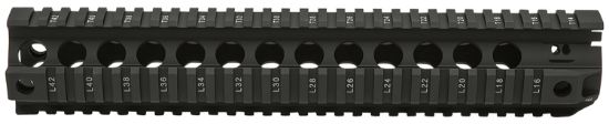 Picture of Bcm Qrf12556blk Qrf 12" Free-Floating Style Made Of Aluminum With Black Anodized Finish & Picatinny Rail For Ar-Platform 