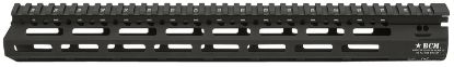 Picture of Bcm Mcmr15556blk Bcmgunfighter Mcmr 15" M-Lok, Free-Floating Style Made Of Aluminum With Black Anodized Finish For Ar-Platform 