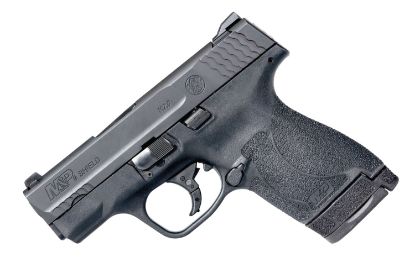 Picture of Smith & Wesson 11808 M&P Shield M2.0 9Mm Luger 3.10" Barrel 7+1 Or 8+1, Black Polymer Frame, Armornite Stainless Steel Slide, Textured Polymer Grip, No Manual Safety 