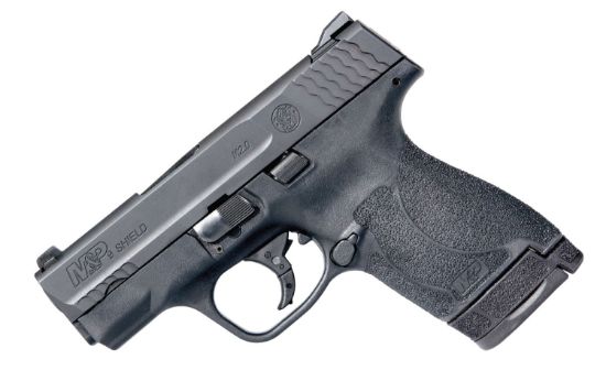 Picture of Smith & Wesson 11810 M&P Shield M2.0 Micro-Compact Frame 9Mm Luger 7+1/8+1, 3.10" Black Armornite Stainless Steel Barrel & Serrated Slide, Matte Black Polymer Frame, Black Textured Grip, No Safety 