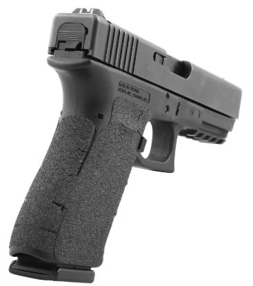 Picture of Talon Grips 384G Adhesive Grip Glock Gen5 19/23/25/32/38/44 W/Large Backstrap, Black Textured Granulate 