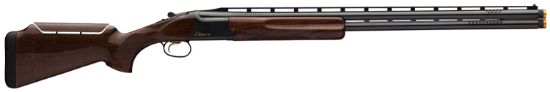 Picture of Browning 018075327 Citori Cxt 12 Gauge 3" 2Rd 32" Lightweight Ported Barrel, Gold Enhanced Receiver, American Black Walnut Monte Carlo Stock With Graco Adjustable Comb 