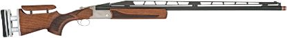 Picture of Tristar 35412 Tt-15A Top Single 12 Gauge 1Rd 2.75" 34" Adjustable Rib Barrel Silver Rec Walnut Fixed With Adjustable Comb Stock Right Hand (Full Size) Includes 3 Extended Mobilchoke 