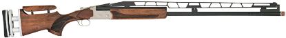 Picture of Tristar 35414 Tt-15A Unsingle Usa 12 Gauge 1Rd 2.75" 34" Adjustable Rib Barrel Silver Rec Walnut Fixed With Adjustable Comb Stock Right Hand (Full Size) Includes 3 Extended Mobilchoke 