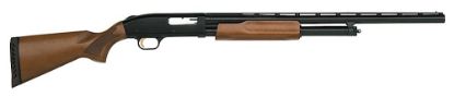 Picture of Mossberg 52132 500 Bantam 12 Gauge 5+1 3" 24" Vent Rib Barrel, Blued Metal Finish, Dual Extractors, Ez-Reach Forend, Hardwood Stock, 13"Lop Includes Accu-Set Chokes (Youth) 