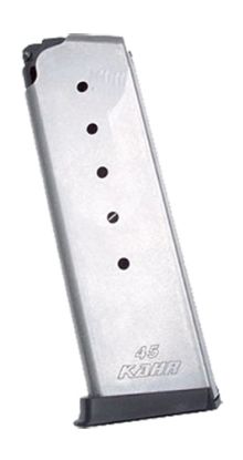 Picture of Kahr Arms K625g Oem Stainless Detachable W/ Grip Extension 6Rd 45 Acp For Kahr Cm/Pm 