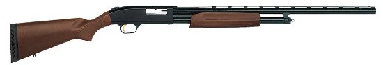 Picture of Mossberg 50136 500 All Purpose Field 20 Gauge 3" 5+1 26" Vent Rib Barrel, Blued Metal Finish, Dual Extractors, Hardwood Stock, Ambidextrous Safety, Includes Accu-Set Chokes 