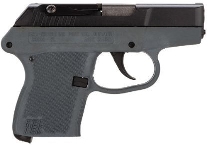 Picture of Kel-Tec P32bgry P-32 32 Acp Caliber With 2.68" Barrel, 7+1 Capacity, Gray Finish Aluminum Frame, Serrated Blued Steel Slide & Gray Polymer Grip 