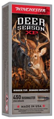 Picture of Winchester Ammo X450ds Deer Season Xp 450 Bushmaster 250 Gr Extreme Point 20 Per Box/ 10 Case 