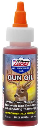 Picture of Lucas Oil 10006 Lucas Gun Oil Cleans, Lubricates, Prevents Rust & Corrosion 2 Oz Squeeze Bottle 