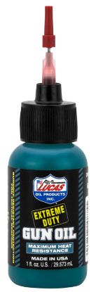 Picture of Lucas Oil 10875 Extreme Duty Gun Oil Against Heat, Friction, Wear 1 Oz Squeeze Bottle 