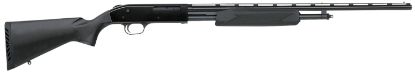 Picture of Mossberg 50112 500 Bantam 410 Gauge 5+1 3" 24" Vent Rib Barrel, Blued Metal Finish, Dual Extractors, Synthetic Stock, Ez-Reach Forend, 13" Lop, Includes Fixed-Full Choke (Youth) 