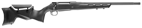 Picture of Sauer S1pa65p 100 Pantera Xt 6.5 Prc Caliber With 4+1 Capacity, 22" Barrel, Black Cerakote Metal Finish & Black Fixed With Adjustable Cheek Piece Stock Right Hand (Full Size) 