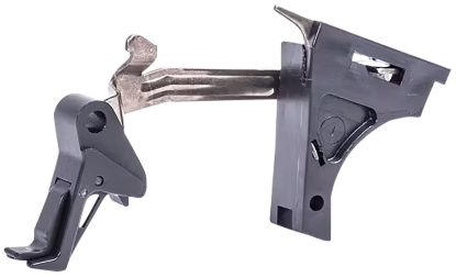 Picture of Cmc Triggers 71502 Drop-In Black Flat Trigger Compatible W/Glock 43/43X/48 
