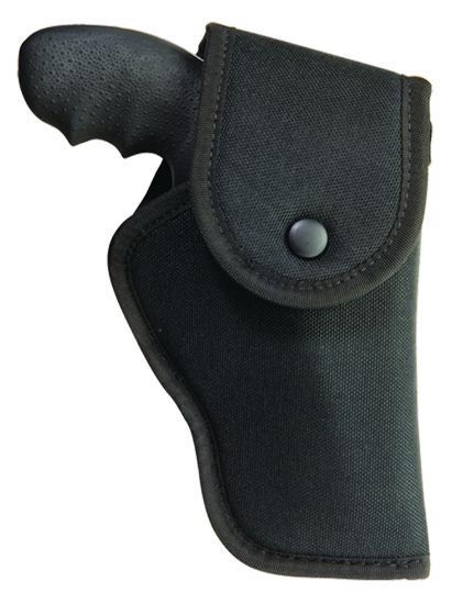 Picture of Uncle Mike's 81521 Sidekick Hip Holster Owb Size 52 Black Laminate Belt Fits Ruger Alaskan Right Hand 