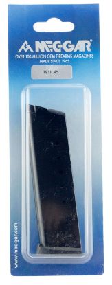 Picture of Mec-Gar Mgcg4508bpf Standard 8Rd 45 Acp Fits 1911 Government Blued Carbon Steel 