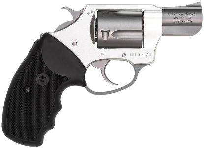 Picture of Charter Arms 53820 Undercover Lite Compact 38 Special, 5 Shot 2" Stainless Steel Barrel & Cylinder, Anodized Aluminum Frame W/Black Finger Grooved Rubber Grip, Exposed Hammer 