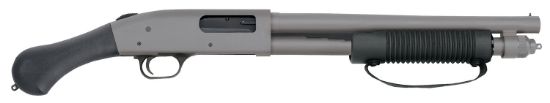 Picture of Mossberg 50656 590 Shockwave Jic 12 Gauge 3" 14.38" 5+1 Stainless Steel Cerakote Black Fixed Raptor Birdshead Grip 