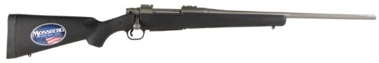 Picture of Mossberg 28009 Patriot 270 Win 5+1 22" Fluted Barrel W/Recessed Match Crown, Cerakote Stainless Steel, Spiral-Fluted Bolt, Synthetic Stock, Drop Box Magazine, Adjustable Lba Trigger 