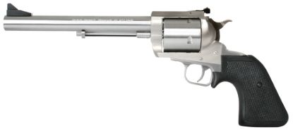 Picture of Magnum Research Bfr45707 Bfr Long Cylinder Large Frame 45-70 Gov 5 Shot, 7.50" Brushed Stainless Steel Barrel, Cylinder & Frame, Black Hogue Rubber Grip, Exposed Hammer 