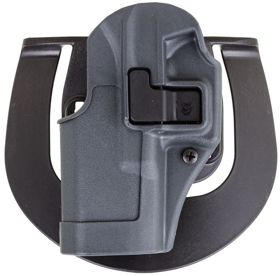 Picture of Blackhawk 413502Bkl Serpa Cqc Sportster Owb Size 02 Gun Metal Gray Polymer Paddle Compatible W/Glock 19/23/32/36/45 Left Hand 