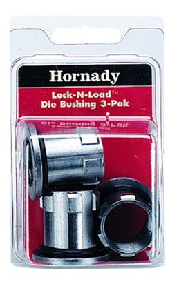 Picture of Hornady 044093 Lock-N-Load Die Bushing Metal Works With Lock N Load Reloading Press 3 Pack 