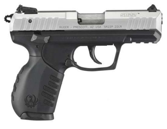 Picture of Sr22 Pistol 22Lr 3.5" Silvr As