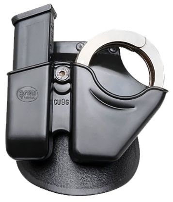 Picture of Fobus Cu9g Combo Pouch 9Mm Luger 40 S&W 357 Mag Glock/H&K Plastic Black Paddle 