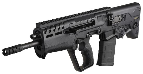 Picture of Iwi Us T7b16 Tavor 7 7.62X51mm Nato Caliber With 16.50" Barrel, 20+1 Capacity, Black Metal Finish, Black Fixed Bullpup Stock & Black Polymer Grip Right Hand 