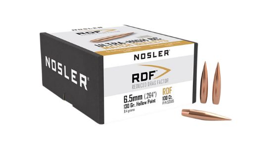 Picture of Nosler 53505 Rdf Match 6.5 Creedmoor .264 130 Gr Hollow Point Boat Tail/ 100 Per Box 