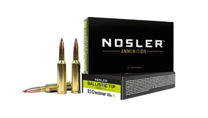 Picture of Nosler 42050 Ballistic Tip 6.5 Creedmoor 120 Gr Spitzer Ballistic Tip 20 Per Box/ 10 Case 