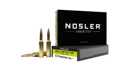 Picture of Nosler 40064 Ballistic Tip 6.5 Creedmoor 140 Gr Spitzer Ballistic Tip 20 Per Box/ 10 Case 