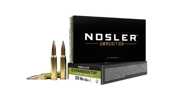 Picture of Nosler 40035 E-Tip 308 Win 168 Gr E Tip Lead Free 20 Per Box/ 10 Case 